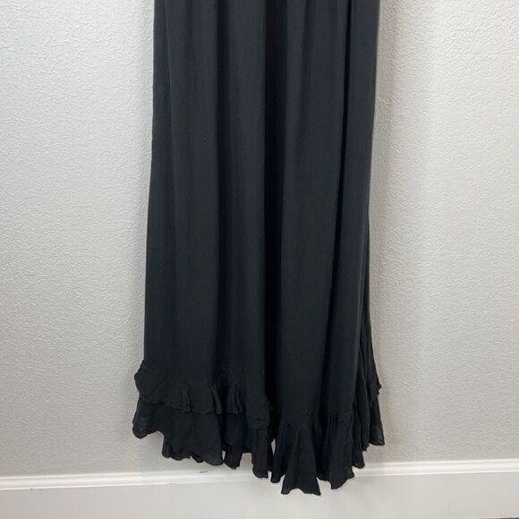 NWT- Free People One Adella Maxi Slip Dress Black Small - Picture 4 of 16